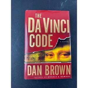 The Da Vinci Code Dan Brown Hardcover 1st Edition 2003 Doubleday Mystery Novel